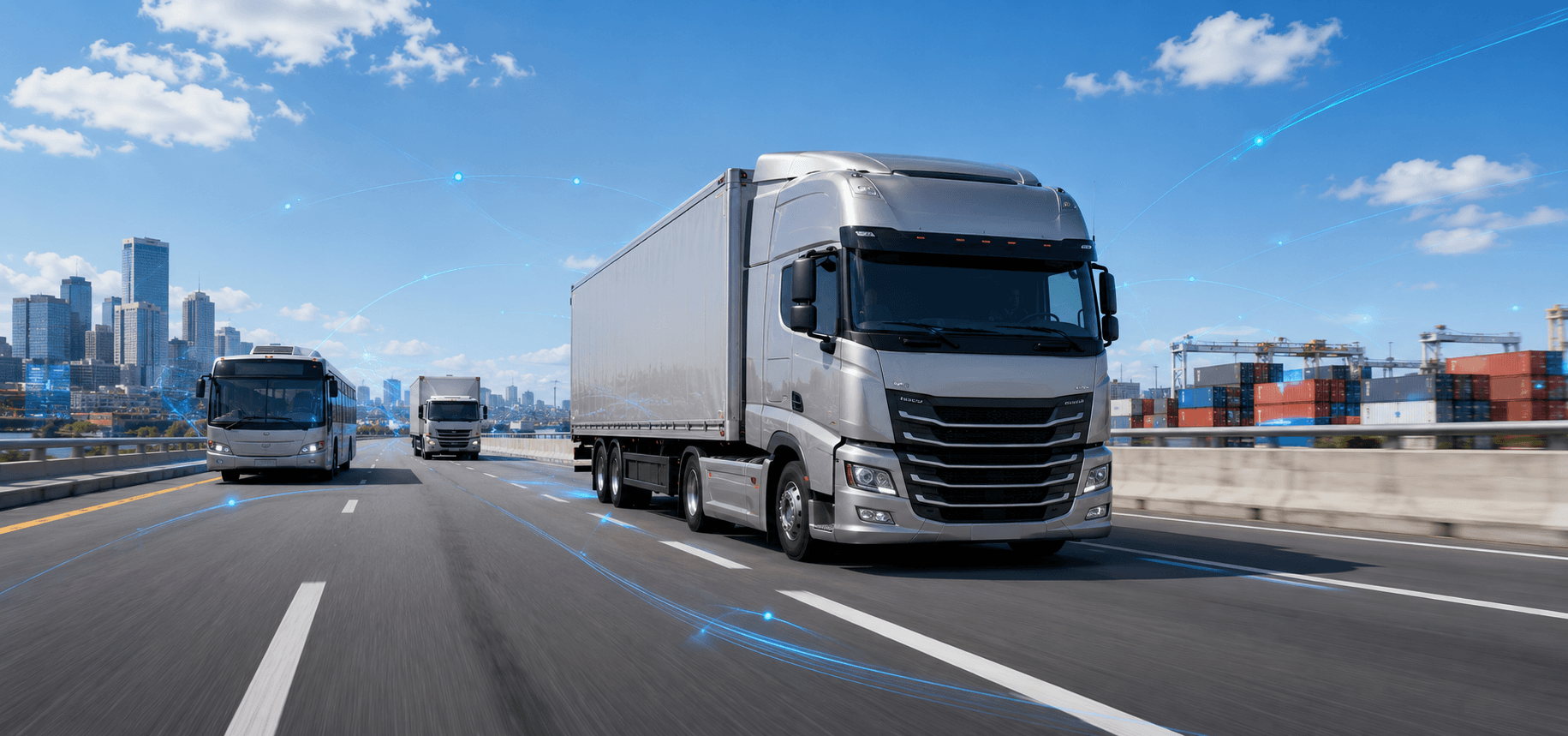 Truck video telematics and AI MDVR application