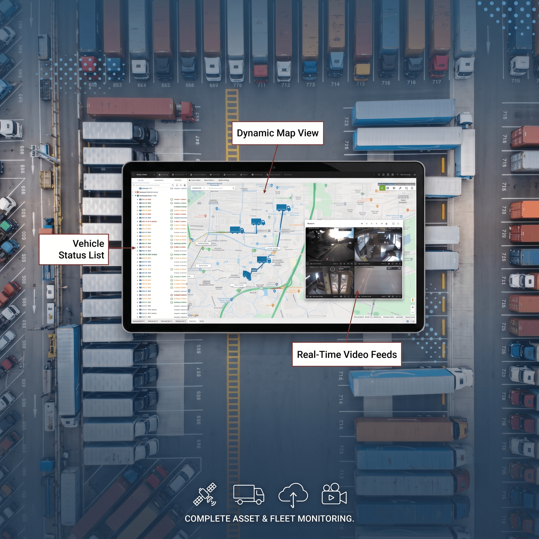 City bus fleet tracking platform workflow