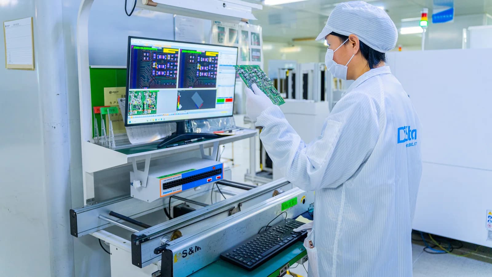 Quality inspection for electronic circuit boards