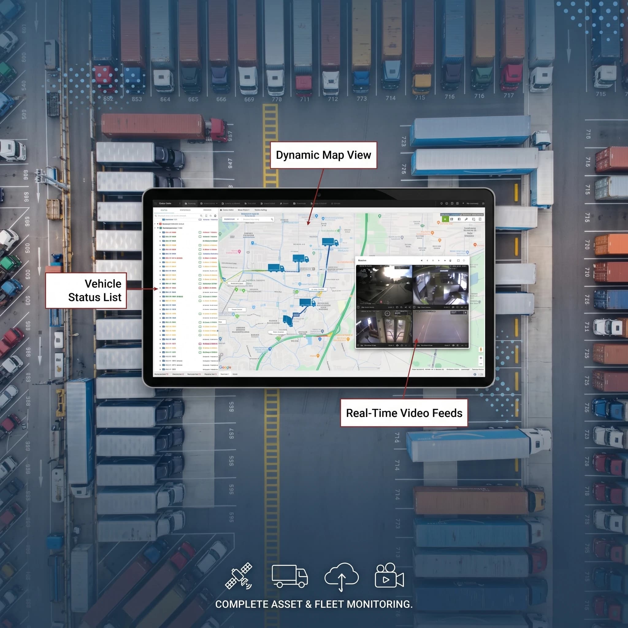 Coach fleet live tracking and management platform