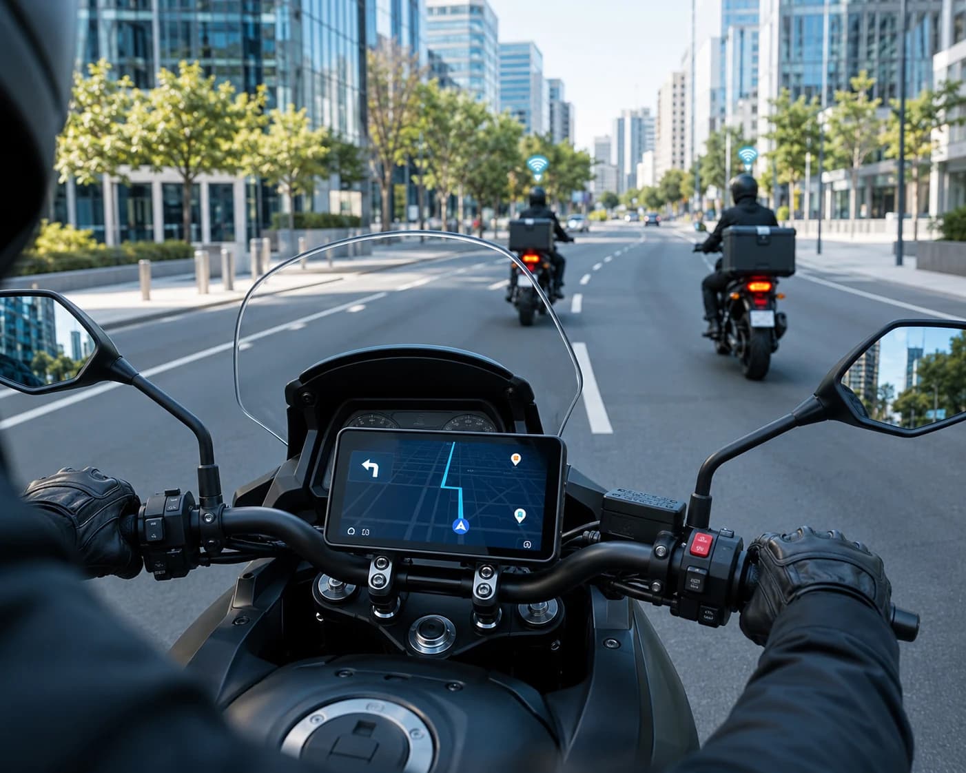 Connected navigation and vehicle display workflow