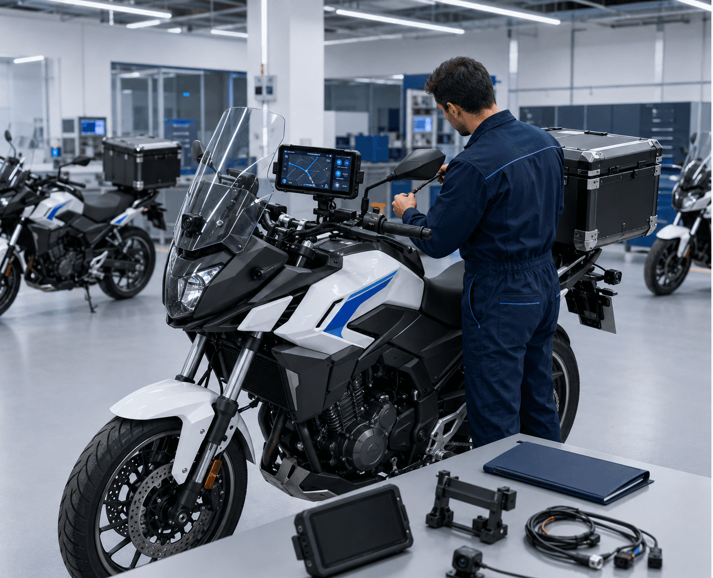 Motorcycle OEM and ODM integration project workflow