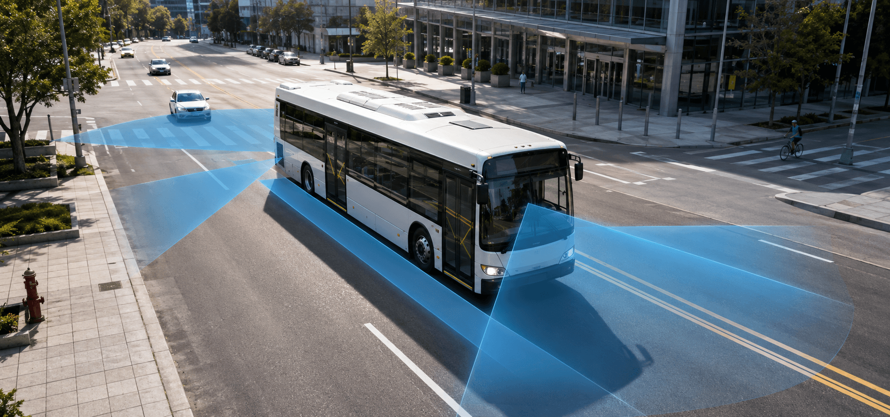 Multi-camera monitoring and vehicle visibility application